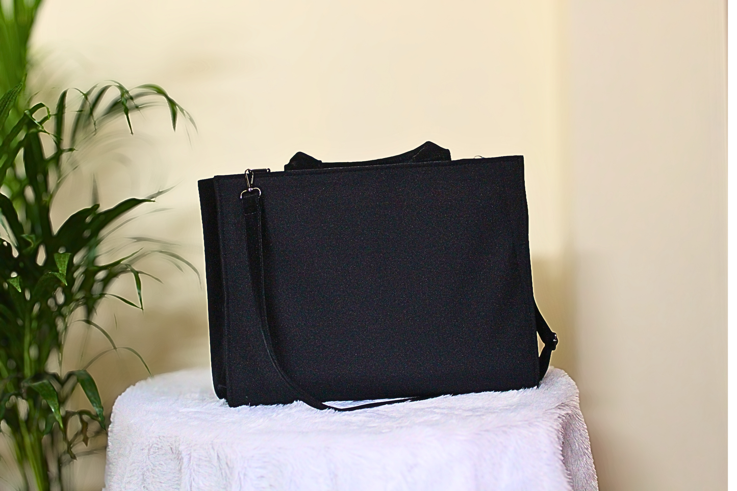 Premium Women's Embroidered Laptop Handbag