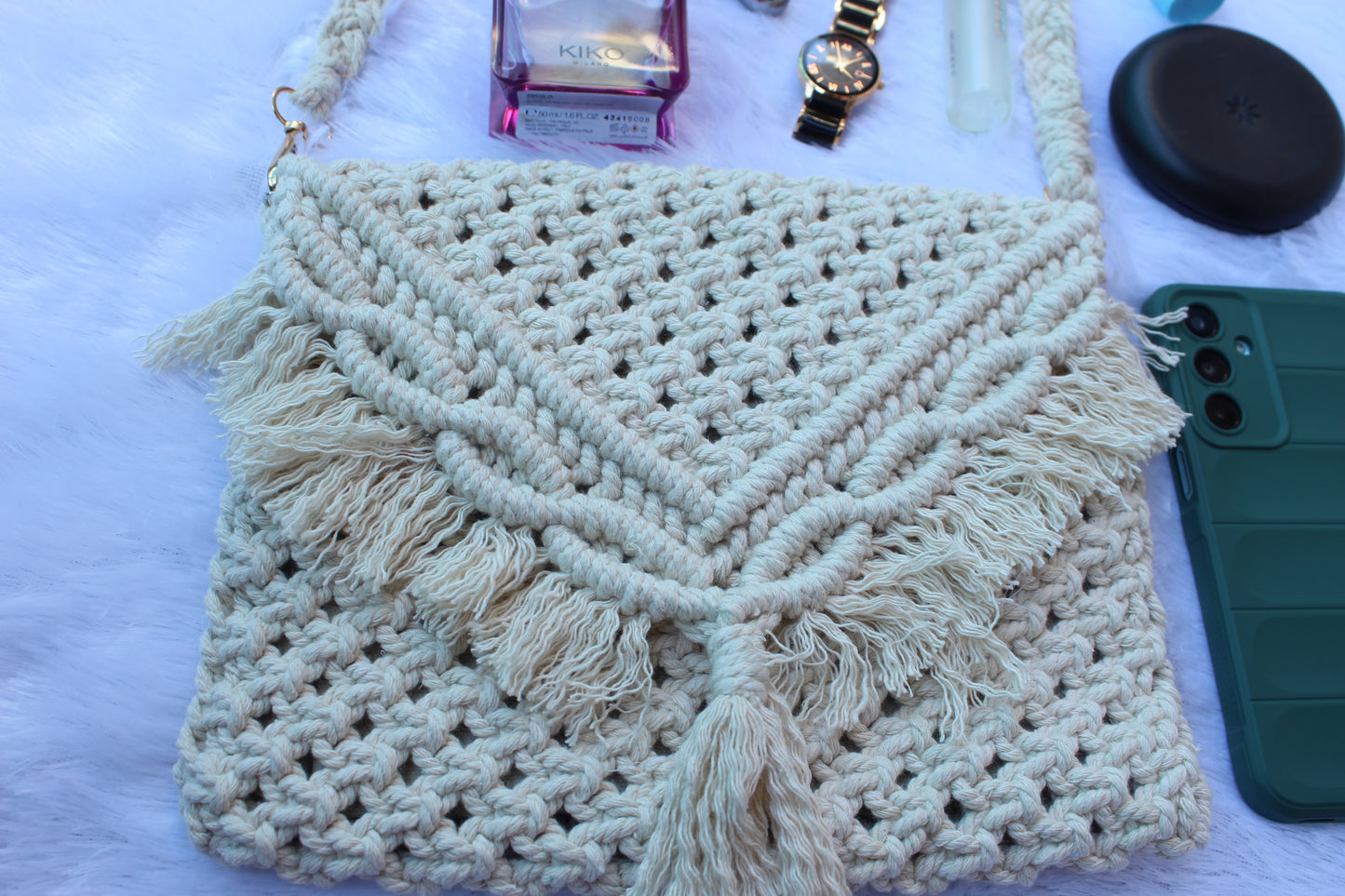 Handmade Macrame Sling Bag