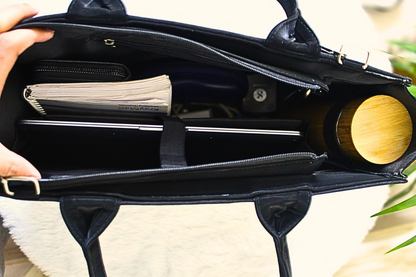 Premium Women's Embroidered Laptop Handbag